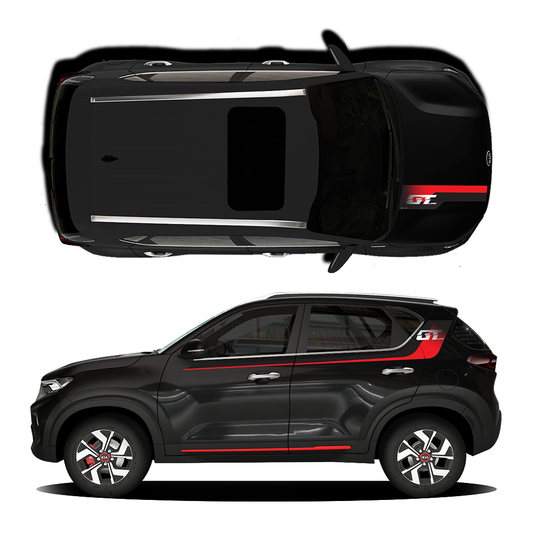 IDE GRAPHICS SERIES / GT EDITION / KIA / SONET (Aurora Pearl Black)