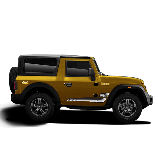 IDE GRAPHICS SERIES - Classic Edition for Mahindra THAR /2020-Present (Blazing Bronze)