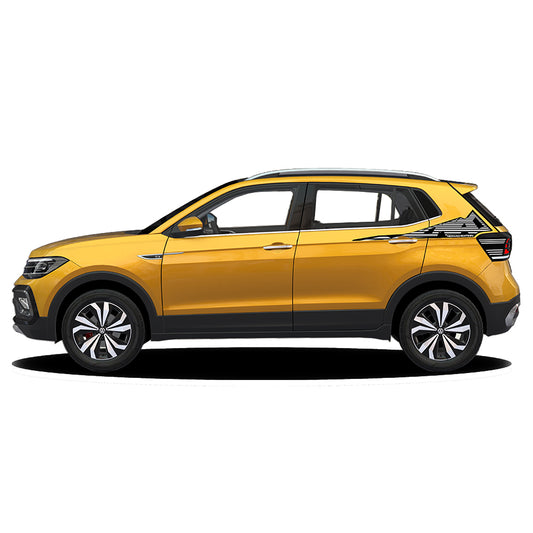 IDE GRAPHICS SERIES - Nomad Edition for Volkswagen Taigun (Curcuma Yellow)