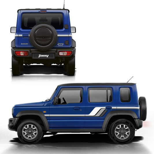 IDE GRAPHICS SERIES - Baroque Edition for Maruti Suzuki Jimny (Nexa Blue)