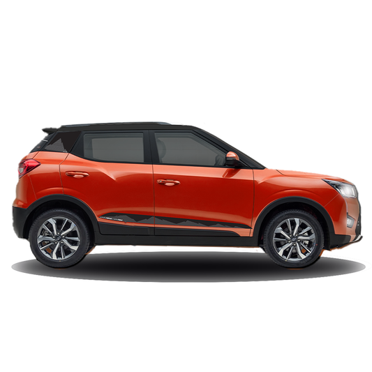 IDE GRAPHICS SERIES - Adventure Edition for Mahindra XUV 300 /2023-Present (Sunburst Orange)