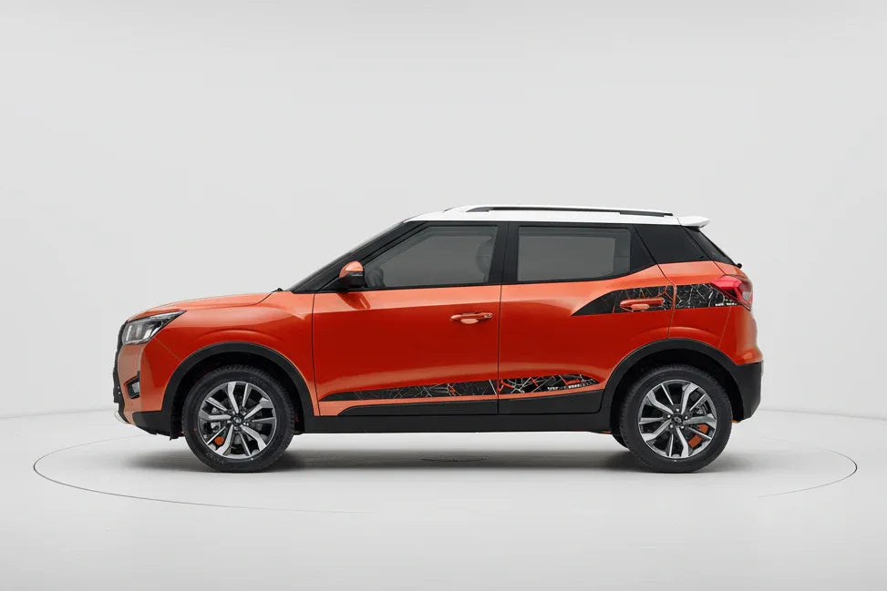 Beatrix Edition Graphics for Mahindra XUV 300 orange