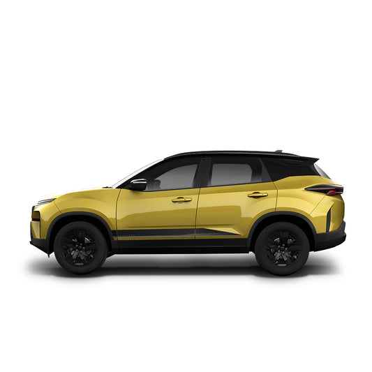 IDE GRAPHICS SERIES - Fearless Edition for Tata Harrier  (Sunlit Yellow)