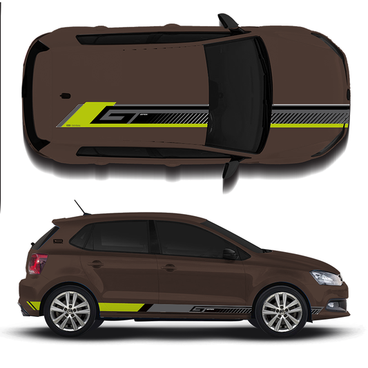 IDE GRAPHICS SERIES / GT EDITION / VW / POLO (Coffee Brown)