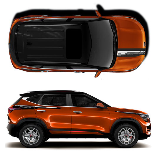 IDE GRAPHICS SERIES / GT EDITION / KIA / SELTOS (Punchy Orange)