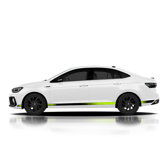 IDE GRAPHICS SERIES - GT Edition Version 2 for Volkswagen Virtus (Candy White)