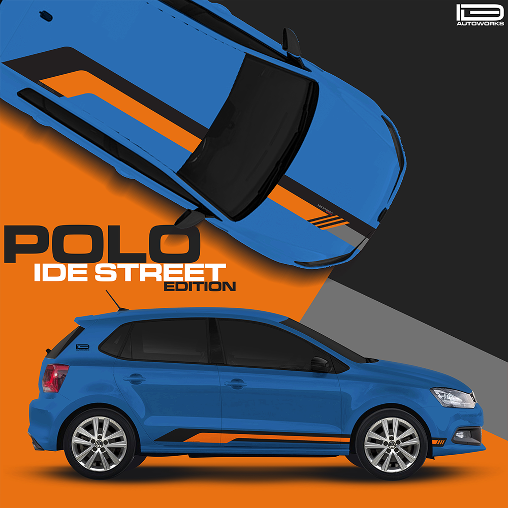 IDE GRAPHICS SERIES - Street Edition for Volkswagen Polo (Lapiz Blue)