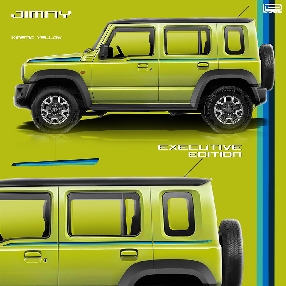 IDE GRAPHICS SERIES - Executive Edition for Maruti Suzuki Jimny (Kinetic Yellow)