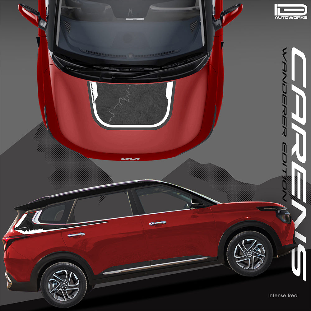 IDE GRAPHICS SERIES - Wanderer Edition for KIA Carens (Intense Red)