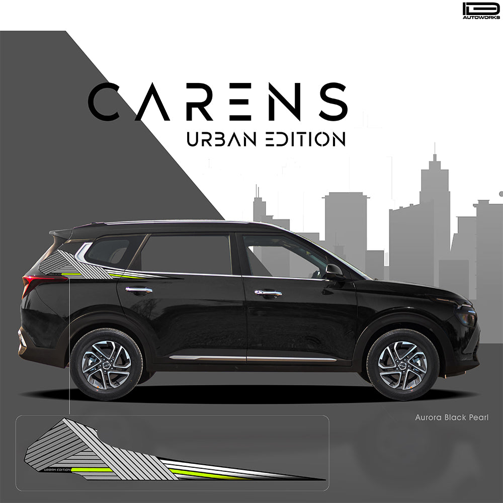 IDE GRAPHICS SERIES - Urban Edition for KIA Carens (Black Pearl)