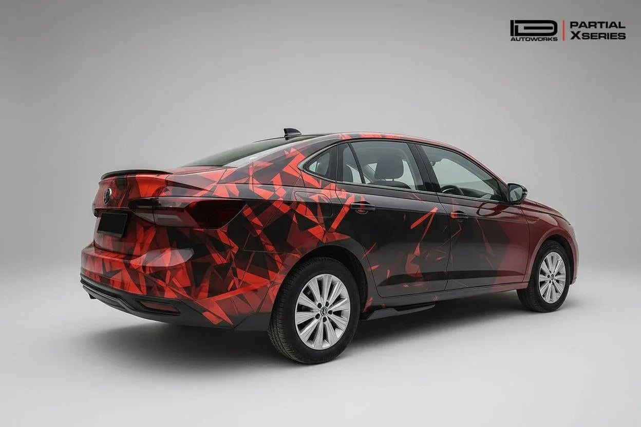 Shatter Strike Edition Graphics for VW Virtus red