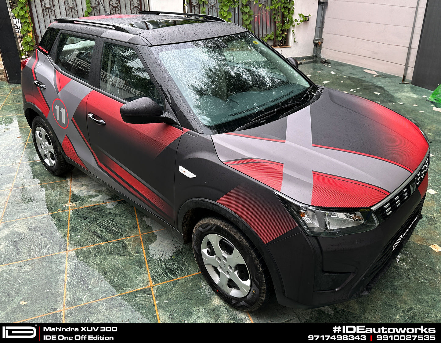 IDE One Off Edition - Xceed Edition for Mahindra XUV300 (Black)