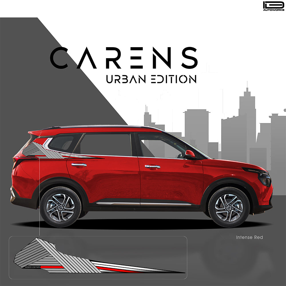 IDE GRAPHICS SERIES - Urban Edition for KIA Carens (Intense Red)