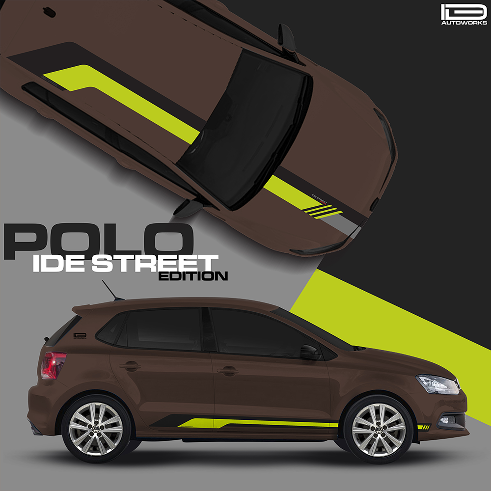 IDE GRAPHICS SERIES - Street Edition for Volkswagen Polo (Coffee Brown)