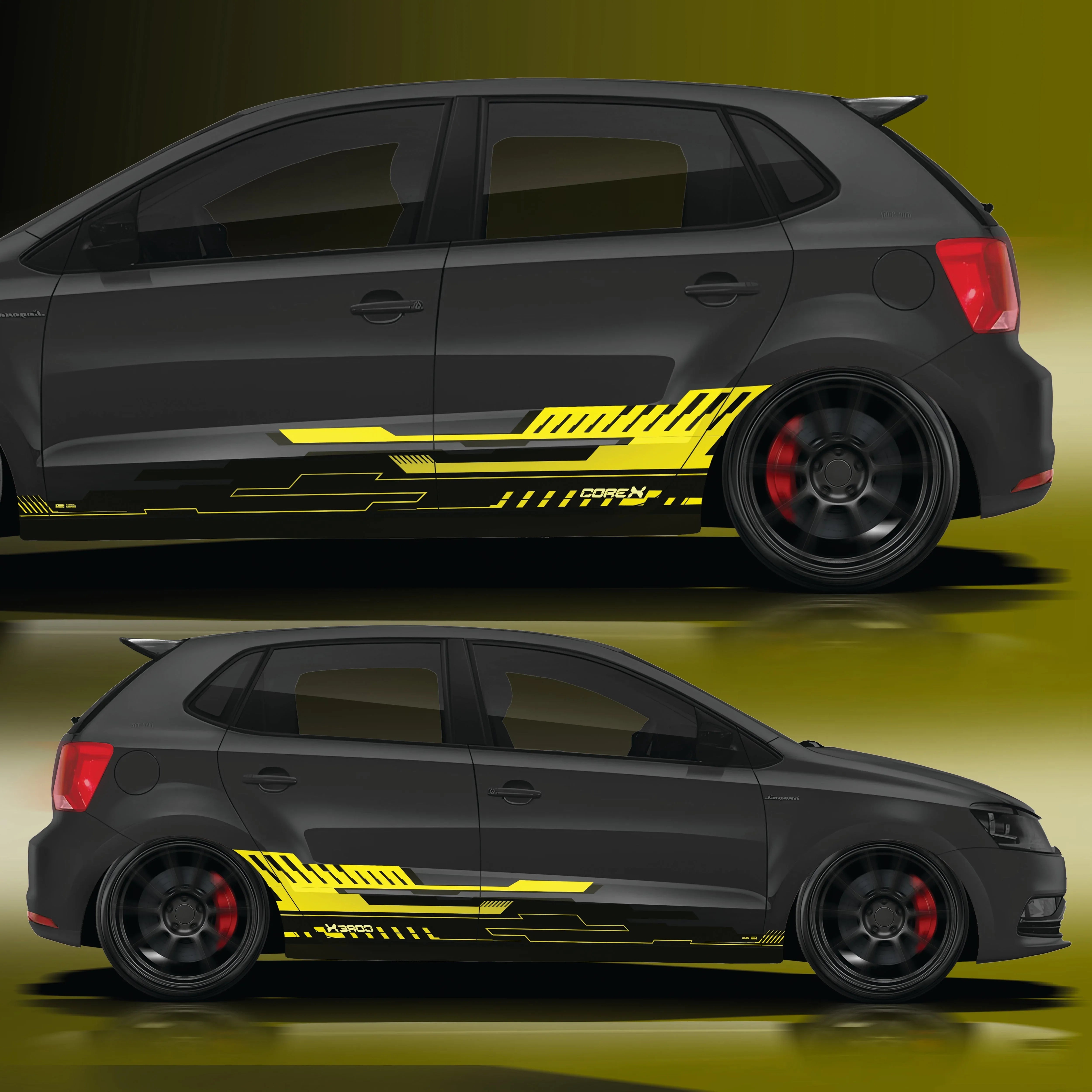 CoreX Edition Graphics for Volkswagen Polo | IDE Partial X Series
