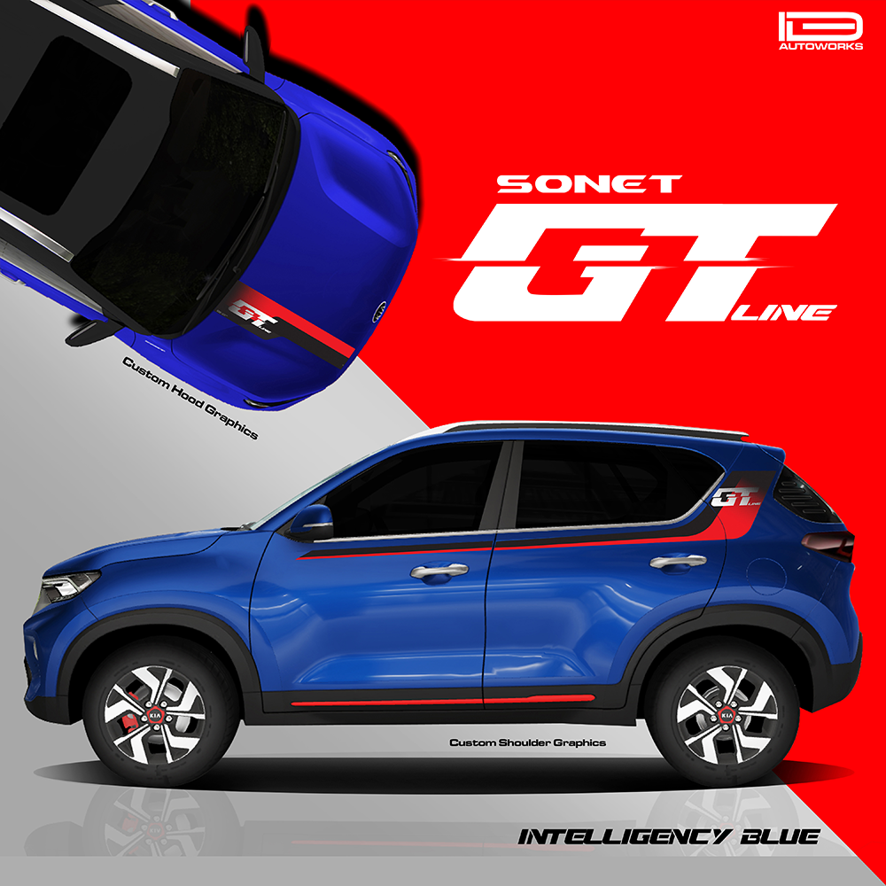 IDE GRAPHICS SERIES / GT EDITION / KIA / SONET (Intelligency Blue)