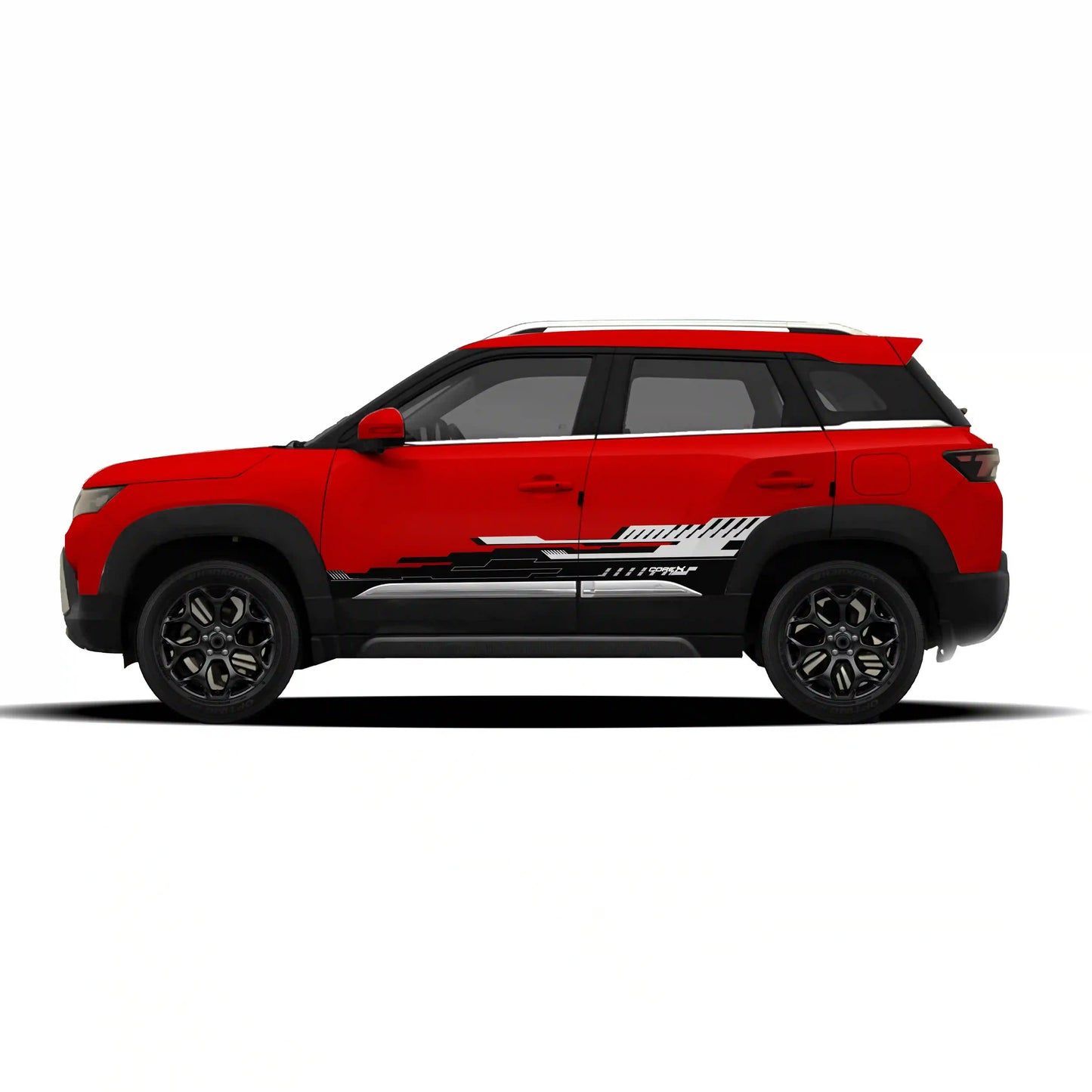 CoreX Edition Graphics for Maruti Suzuki Brezza black