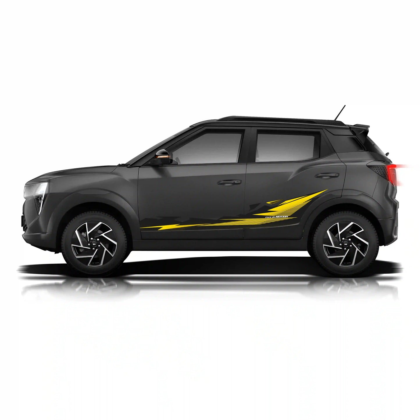 Flex in Motion Edition Graphics for Mahindra 3XO black