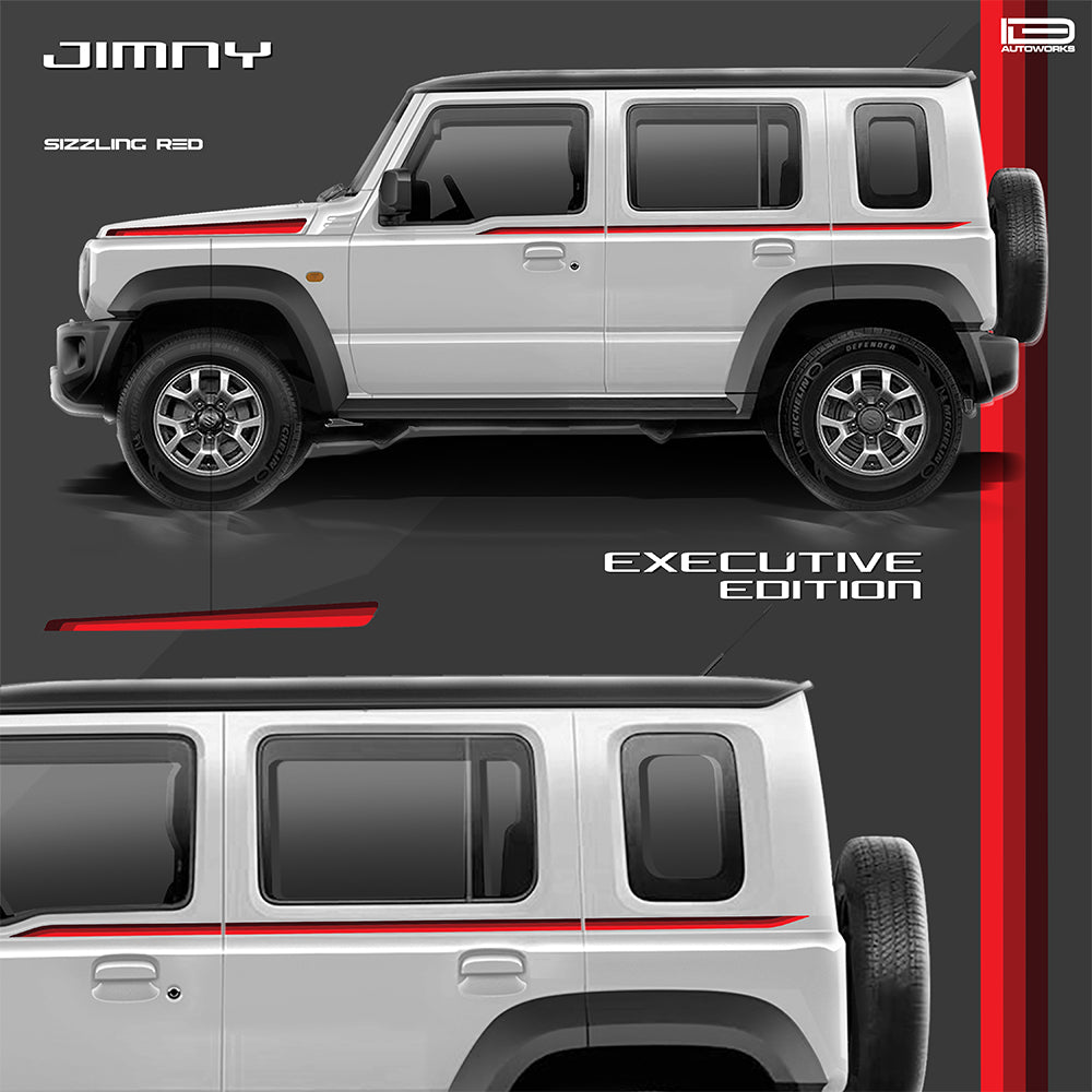 IDE GRAPHICS SERIES - Executive Edition for Maruti Suzuki Jimny (Pearl Arctic White)