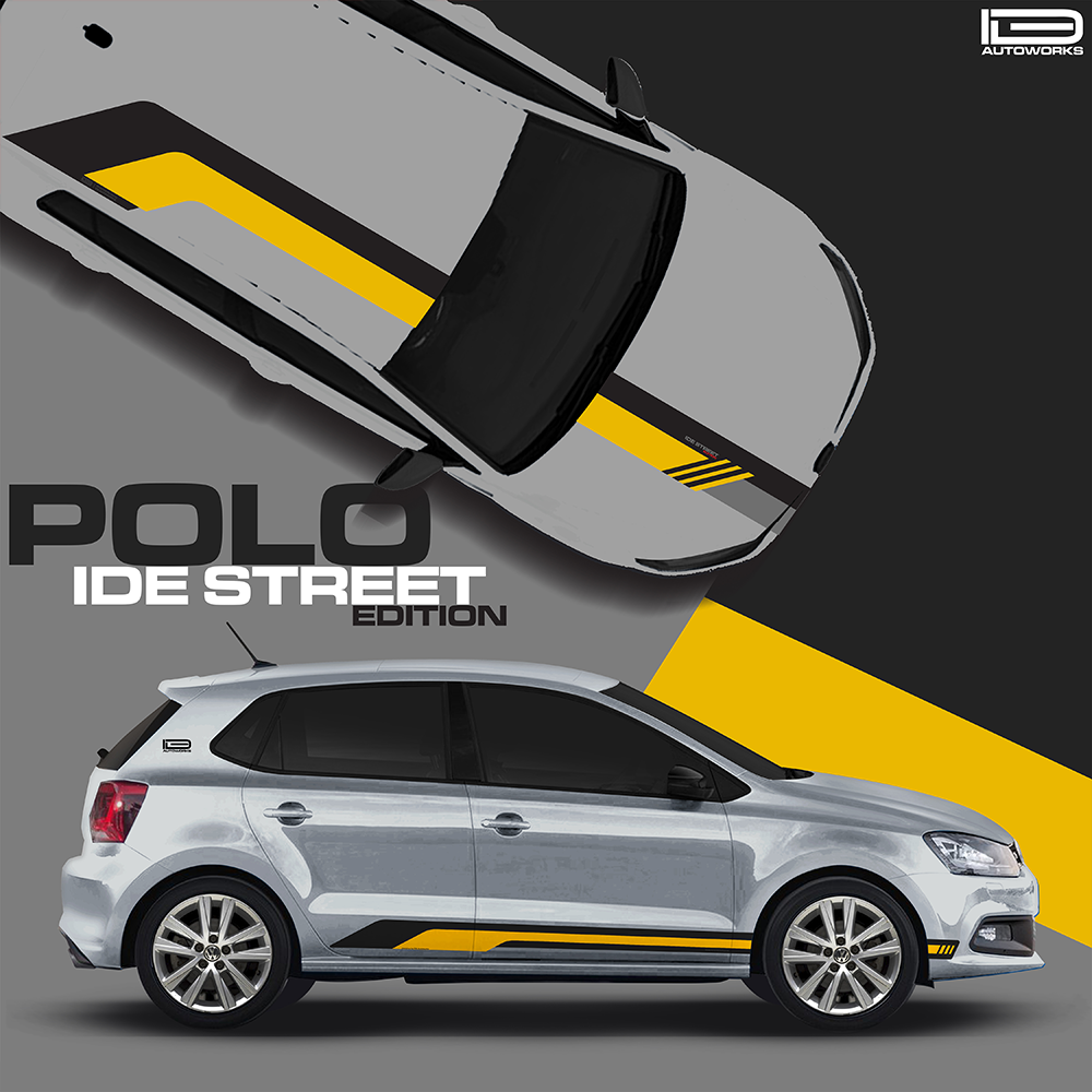 IDE GRAPHICS SERIES - Street Edition for Volkswagen Polo (Reflex Silver)