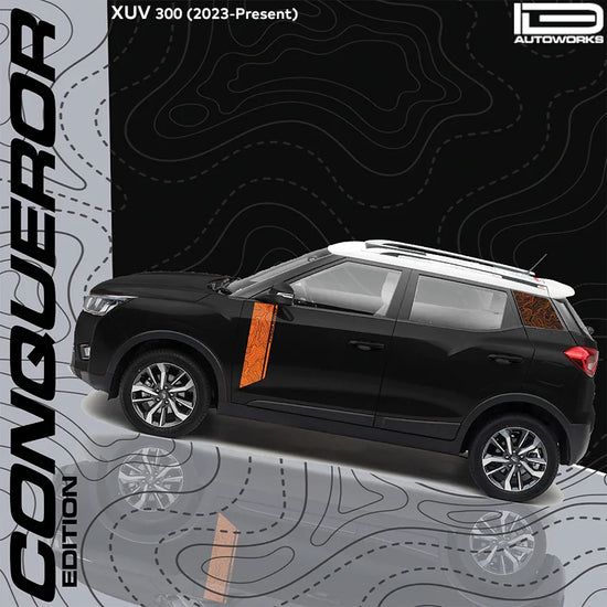 Conqueror Edition Graphics for Mahindra XUV 300 | IDE Graphics Series ...