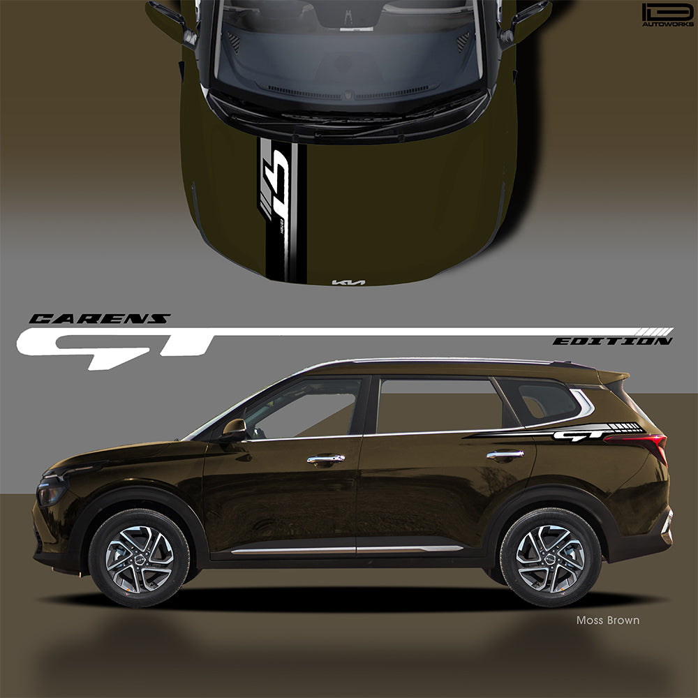 IDE GRAPHICS SERIES / GT EDITION / KIA / CARENS (Moss Brown)