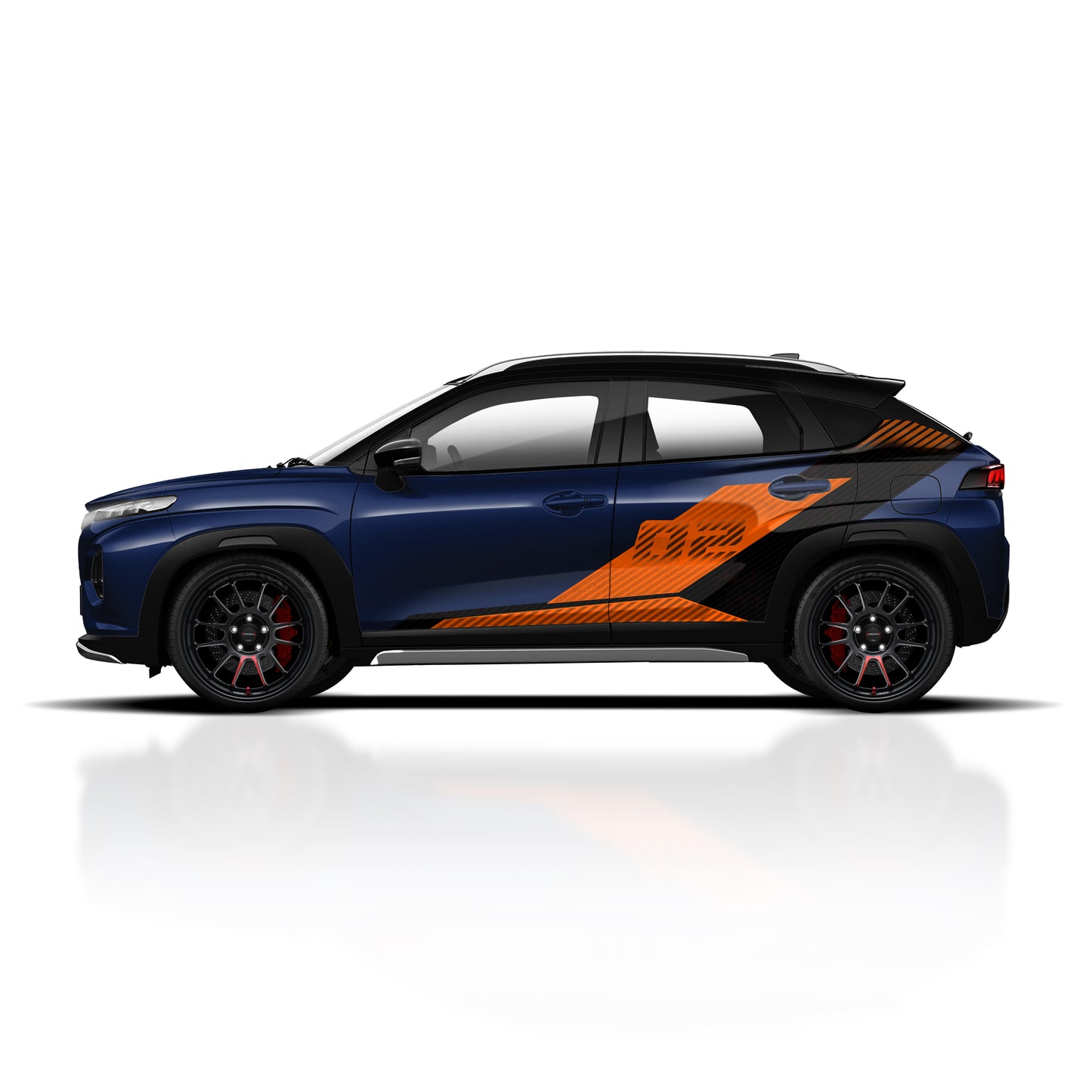 IDE PARTIAL X SERIES - Pace Edition for MARUTI SUZUKI Fronx (Nexa Blue)