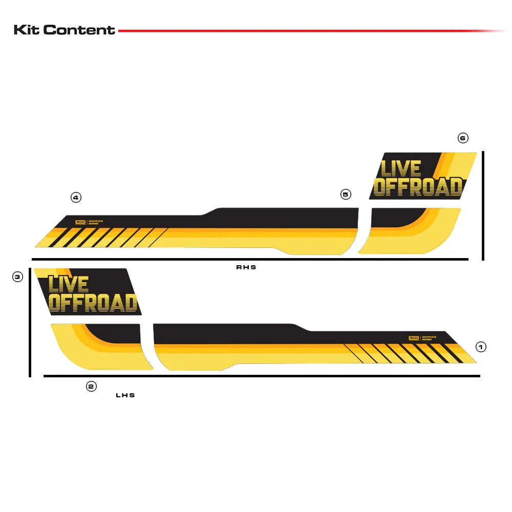 Classic Edition Graphics for Mahindra Thar rocky beige