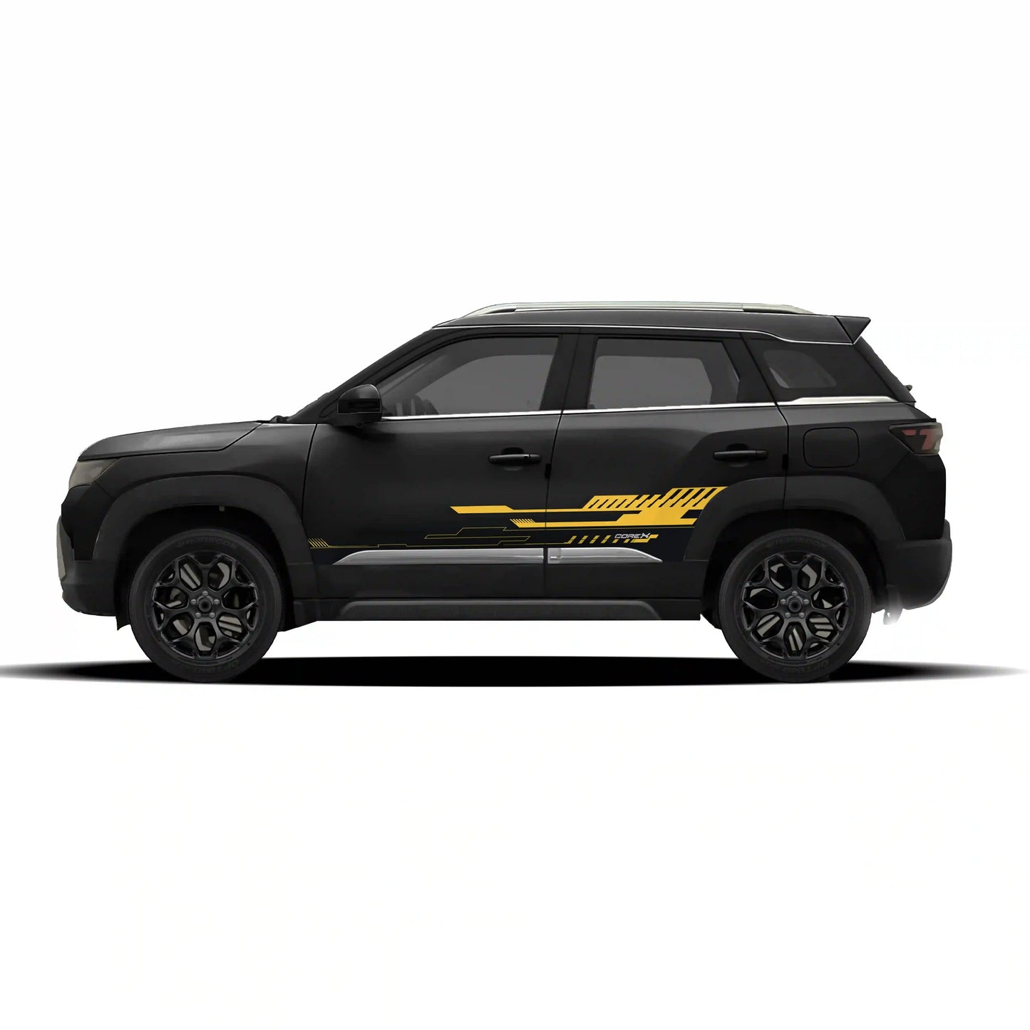 CoreX Edition Graphics for Maruti Suzuki Brezza black