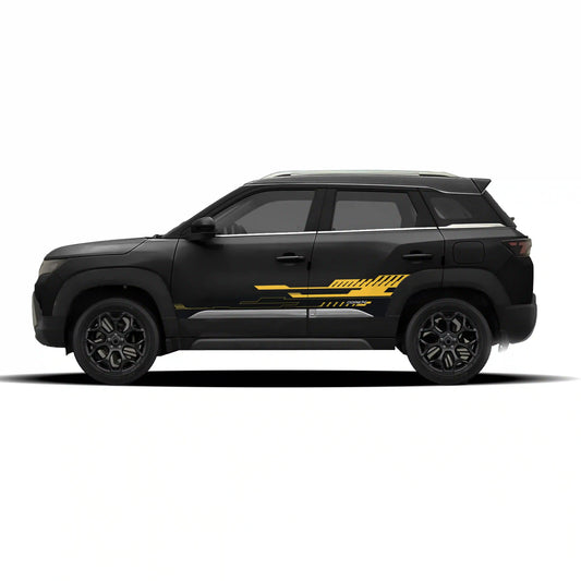 CoreX Edition Graphics for Maruti Suzuki Brezza black