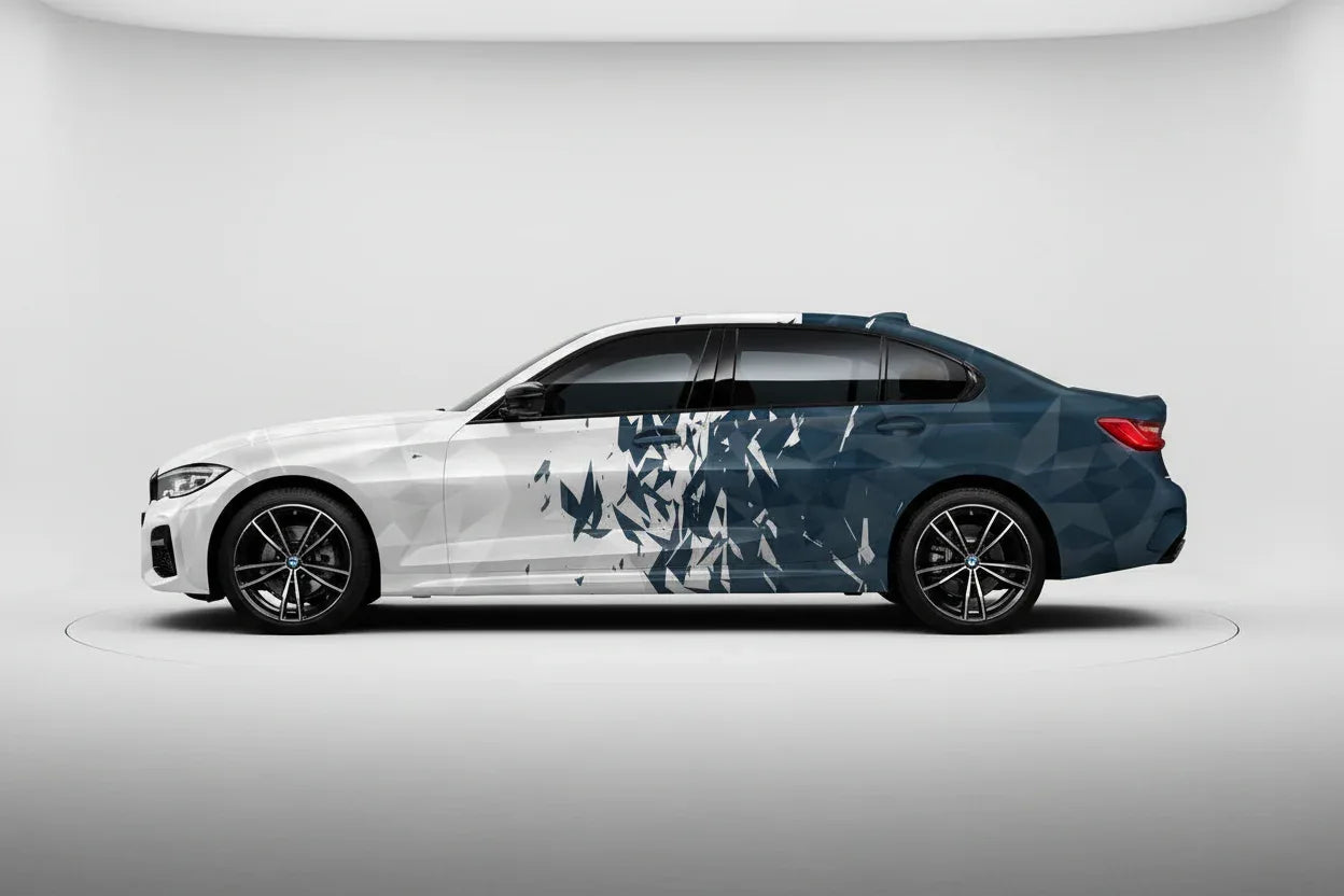 MpactX Edition Graphics for BMW 3 Series white