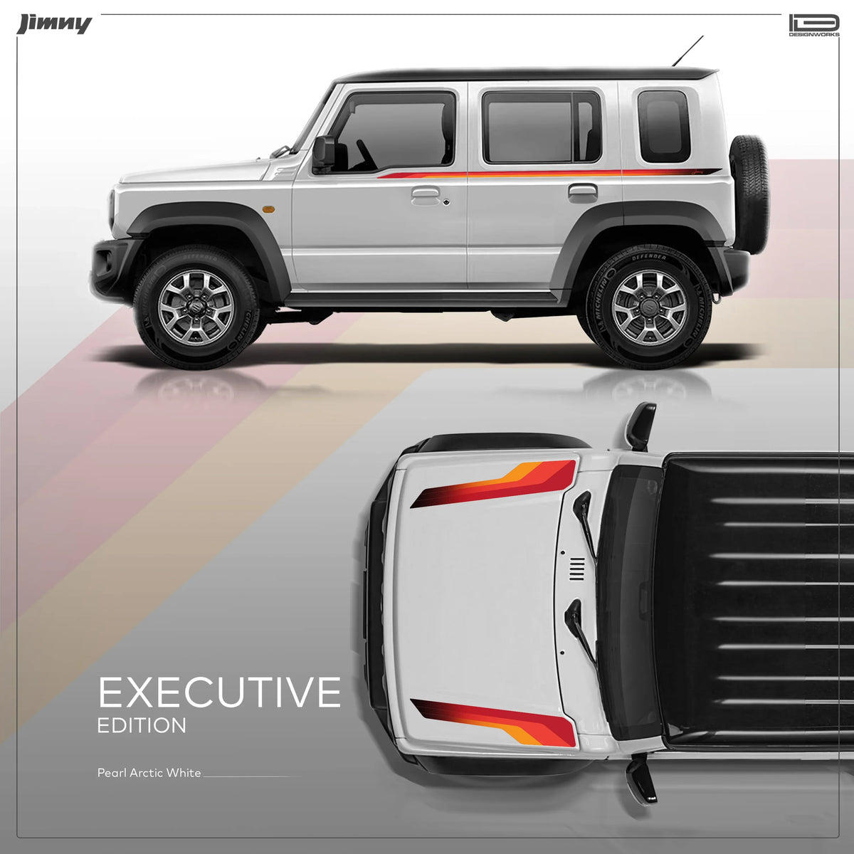 Executive Edition Graphics for Maruti Suzuki Jimny | IDE Graphics ...