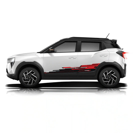CoreX Edition Car Graphics for Mahindra 3XO White