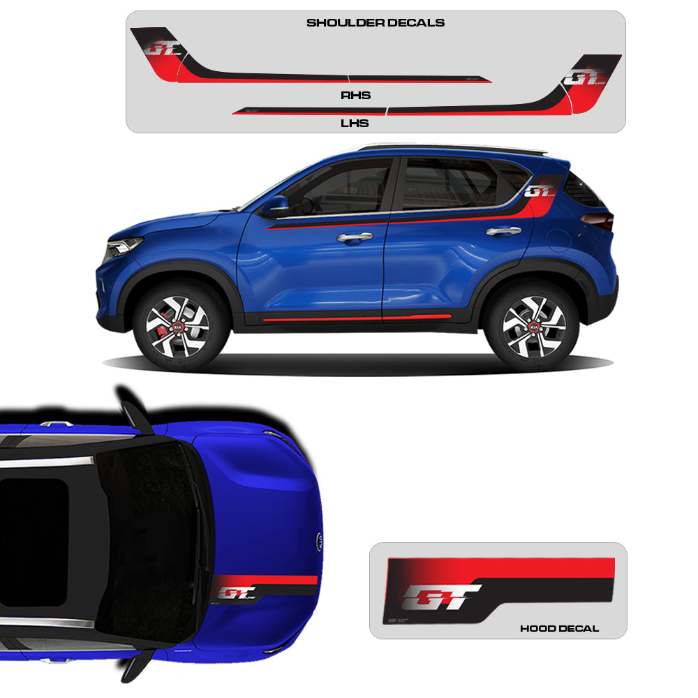 IDE GRAPHICS SERIES / GT EDITION / KIA / SONET (Intelligency Blue)