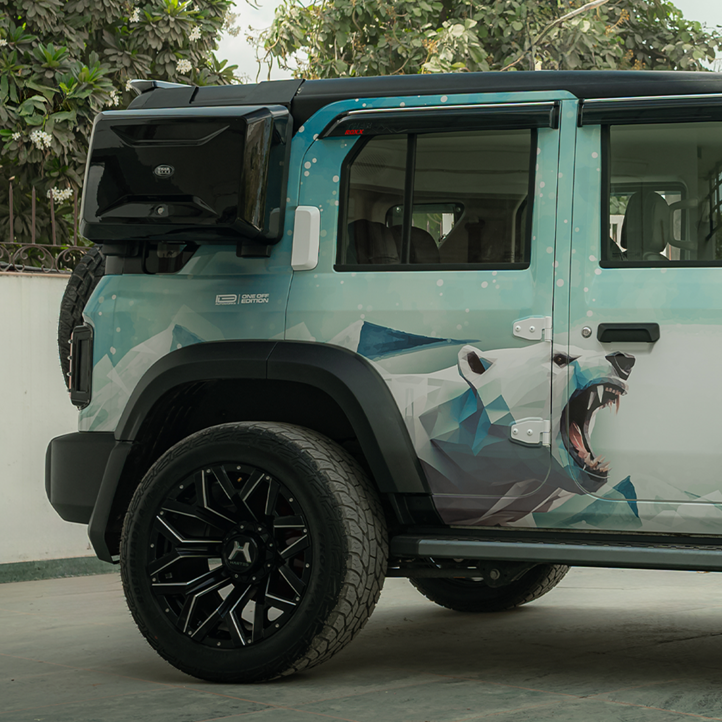 IDE One Off Edition  – Polar Bear Edition | Mahindra Thar Roxx