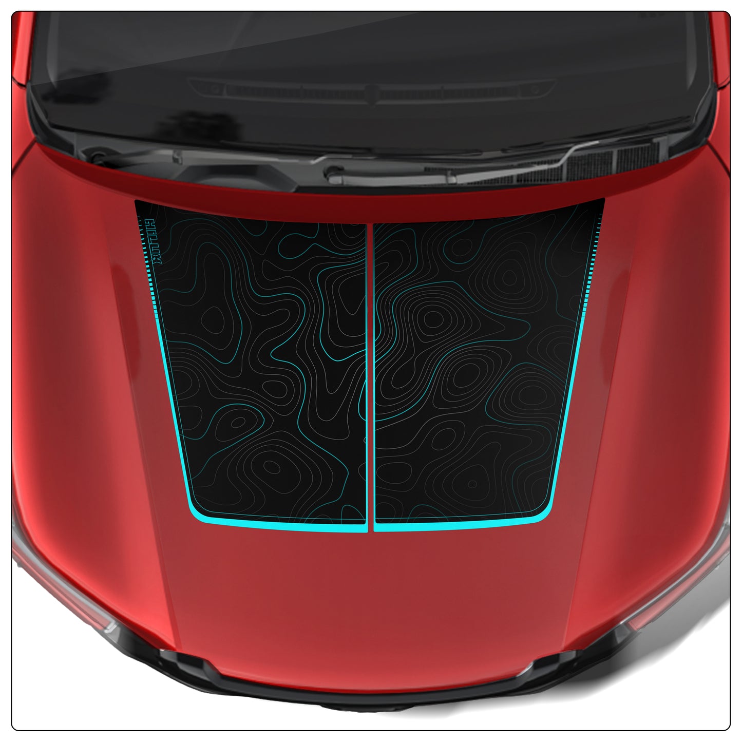 IDE GRAPHICS SERIES - Neo Trail Edition for TOYOTA Hilux (Emotional Red)