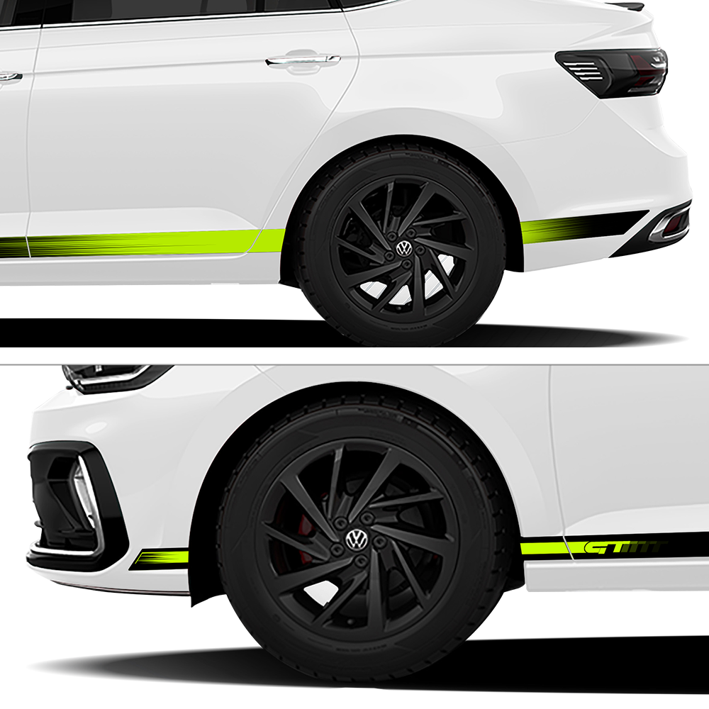 IDE GRAPHICS SERIES - GT Edition Version 2 for Volkswagen Virtus (Candy White)