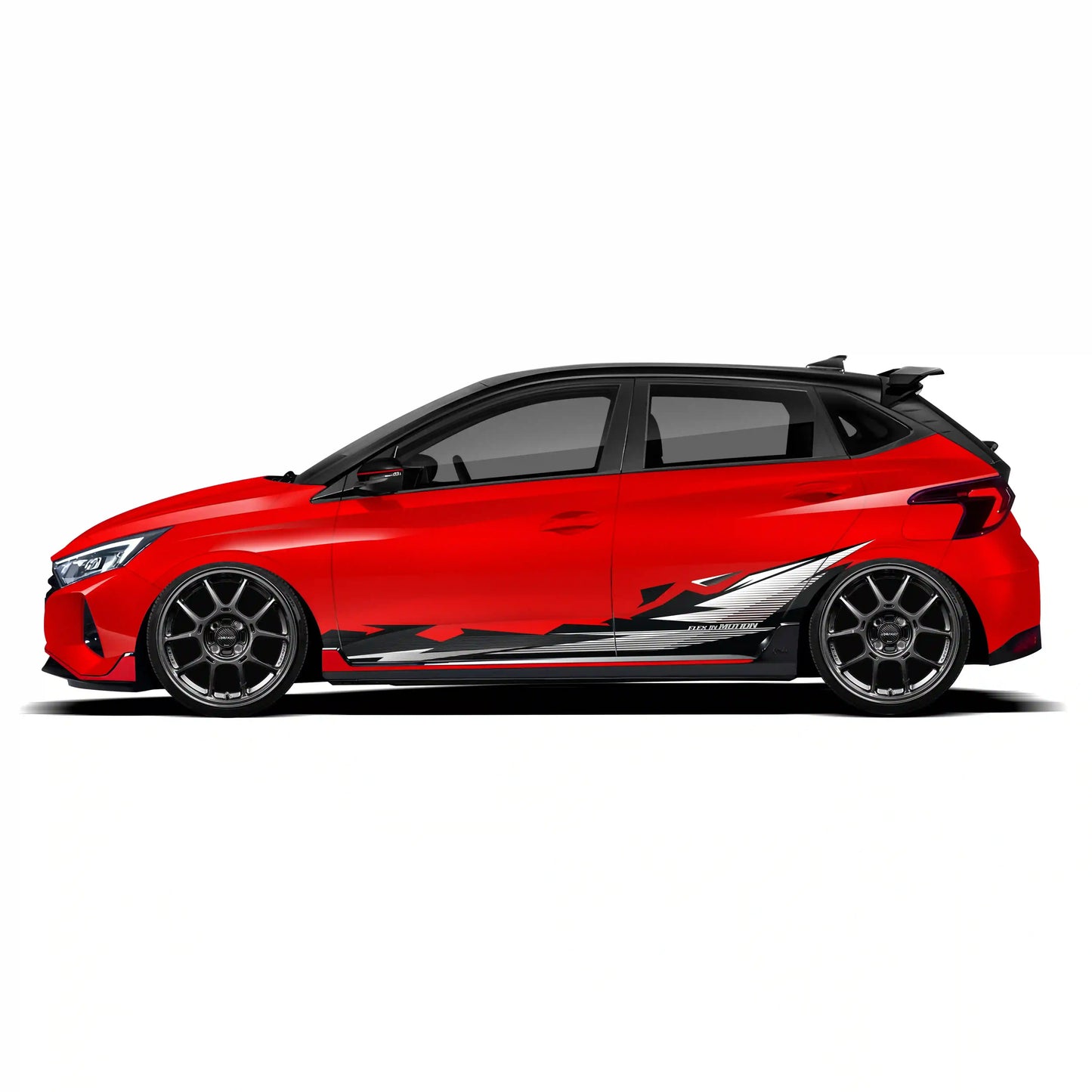 Flex in Motion Edition Graphics for Hyundai i20 blue