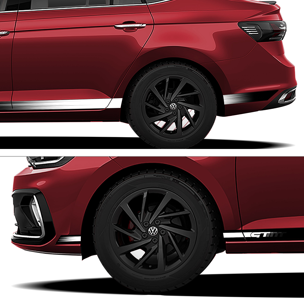 IDE GRAPHICS SERIES - GT Edition Version 2 for Volkswagen Virtus (Wild Cherry Red)