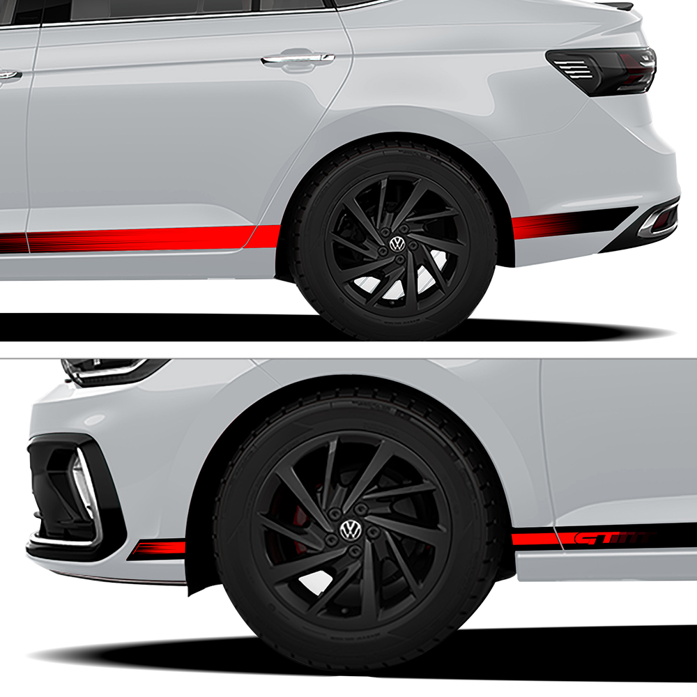 IDE GRAPHICS SERIES - GT Edition Version 2 for Volkswagen Virtus (Reflex Silver)