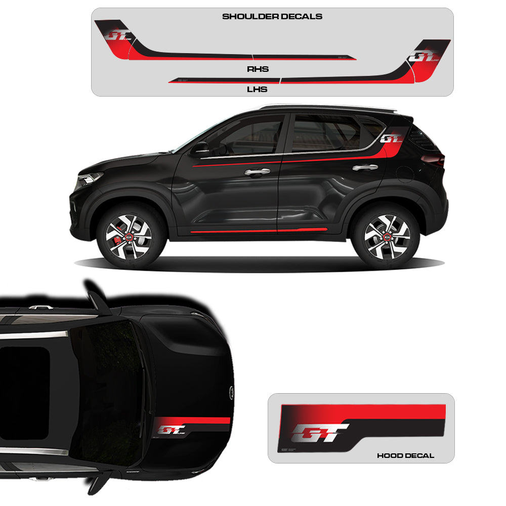 IDE GRAPHICS SERIES / GT EDITION / KIA / SONET (Gravity Grey)