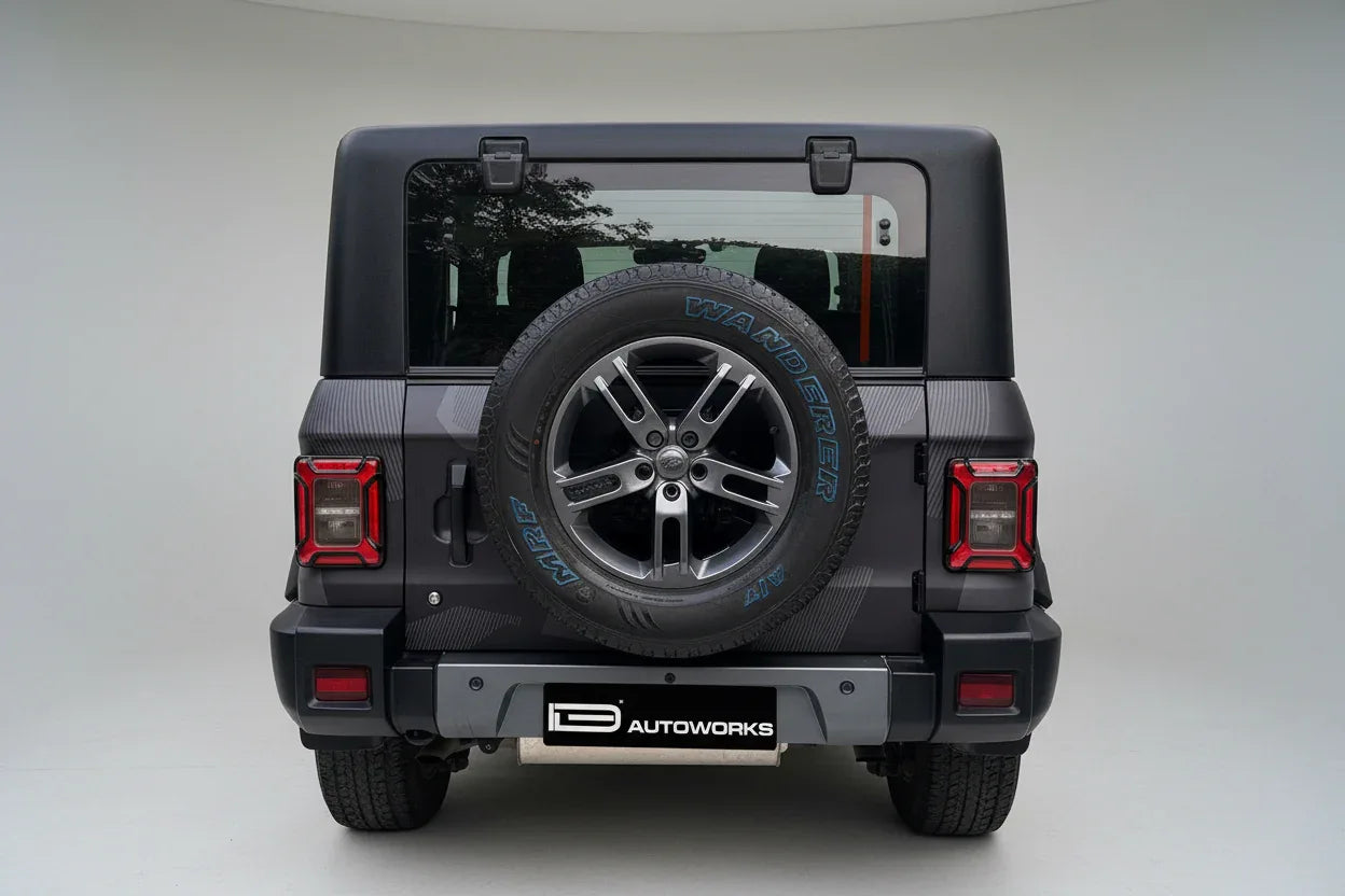 Camo Edition Graphics for Mahindra Thar black