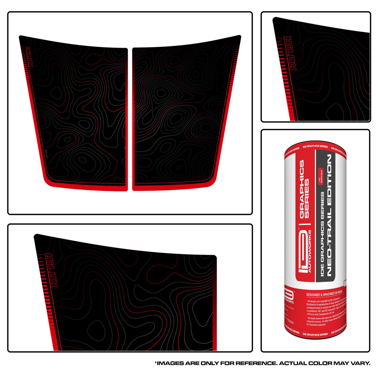 IDE GRAPHICS SERIES - Neo Trail Edition for TOYOTA Hilux (Super White)