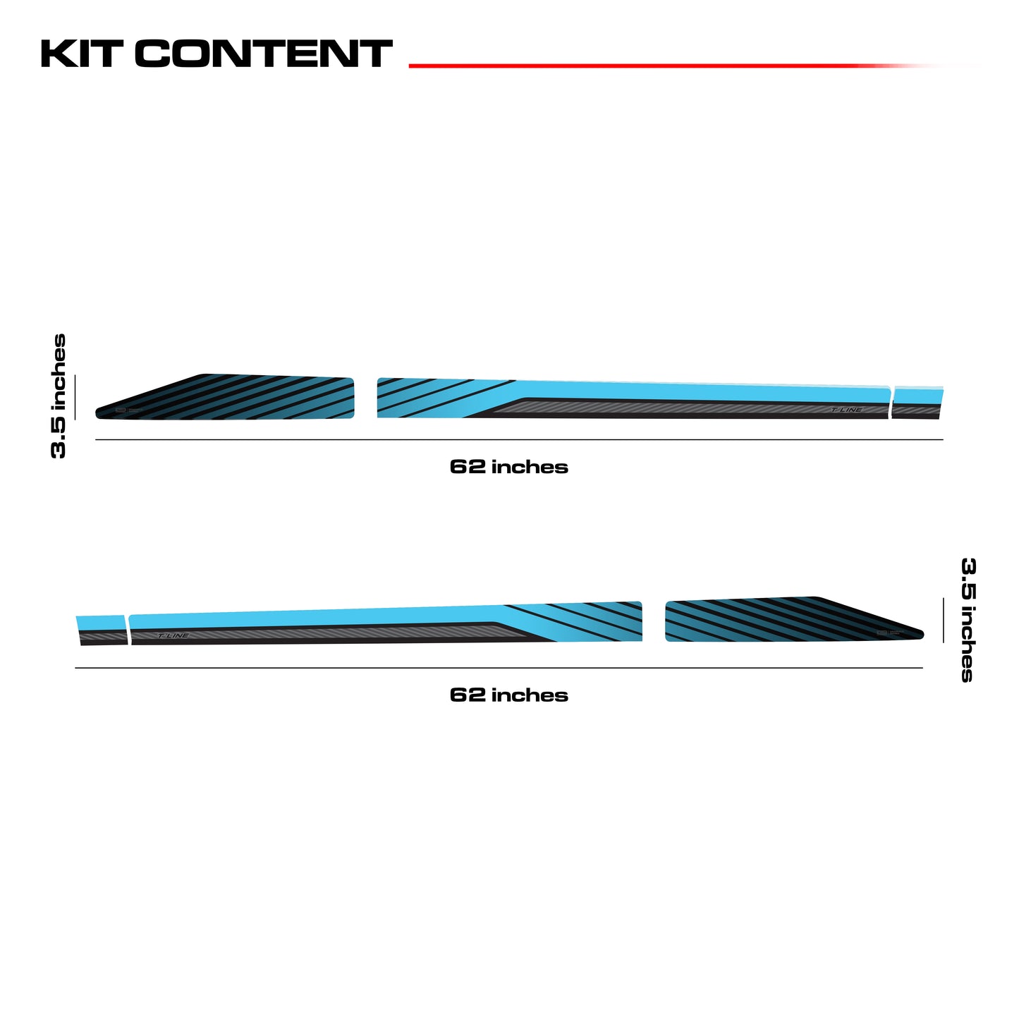 IDE GRAPHICS SERIES - Bevel Edition for Tata Tiago (Tropical Mist)