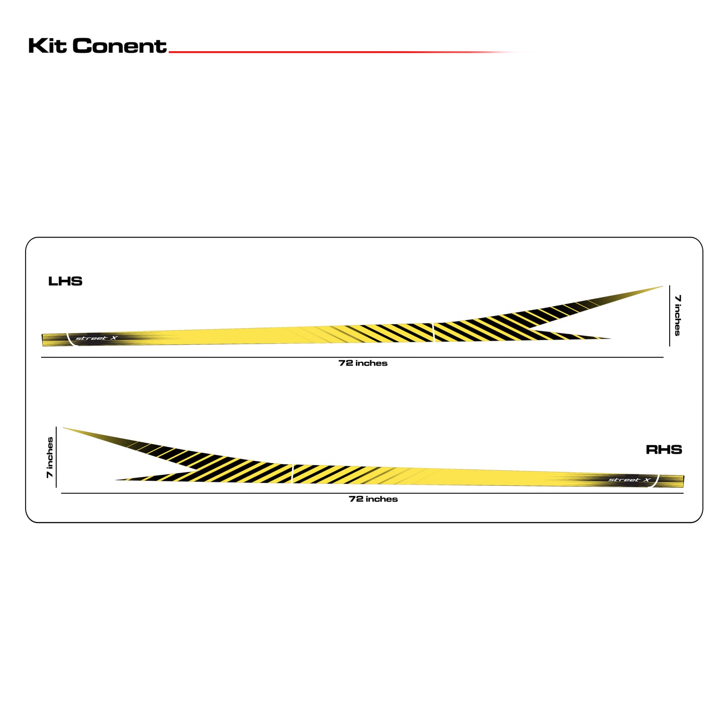 IDE GRAPHICS SERIES - Street X Series for Hyundai i20 (Amazon Grey)