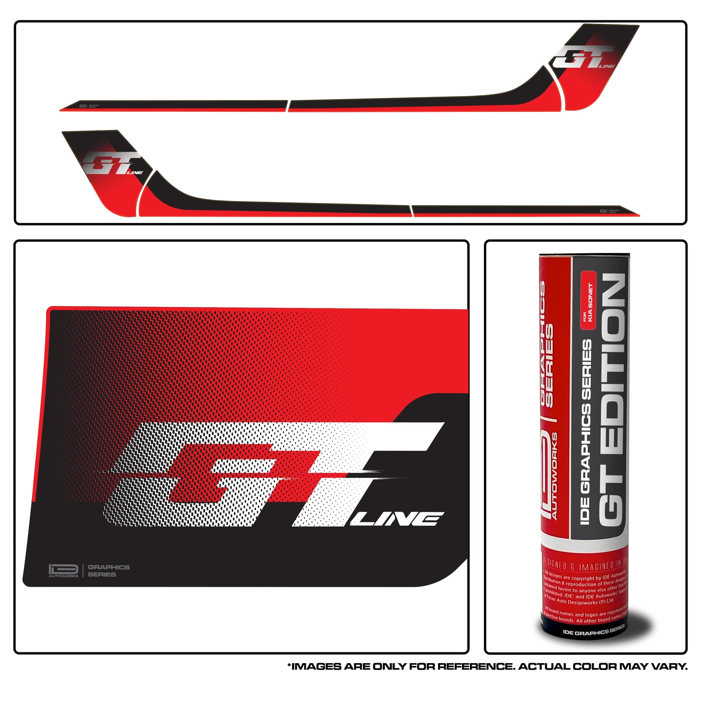 IDE GRAPHICS SERIES / GT EDITION / KIA / SONET (Gravity Grey)