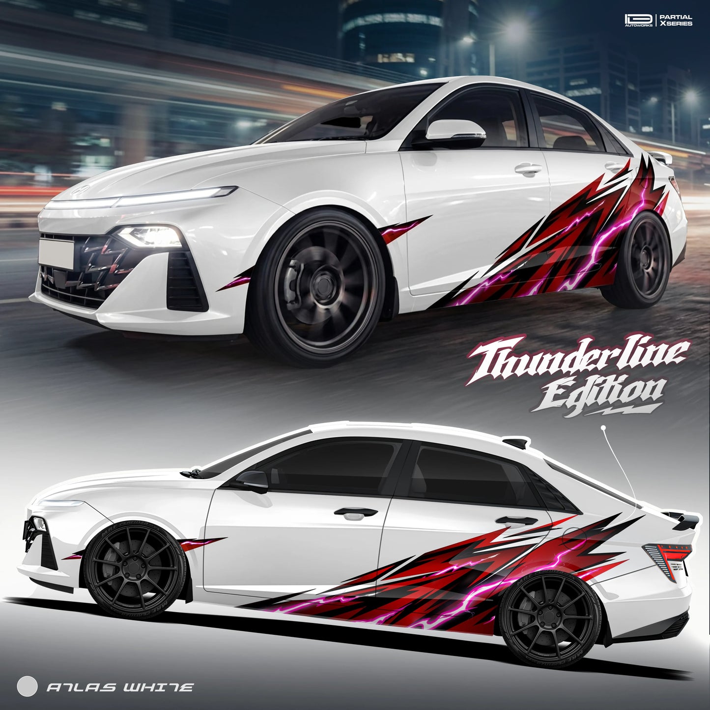 IDE Partial X Series – Thunderline Edition | Hyundai Verna