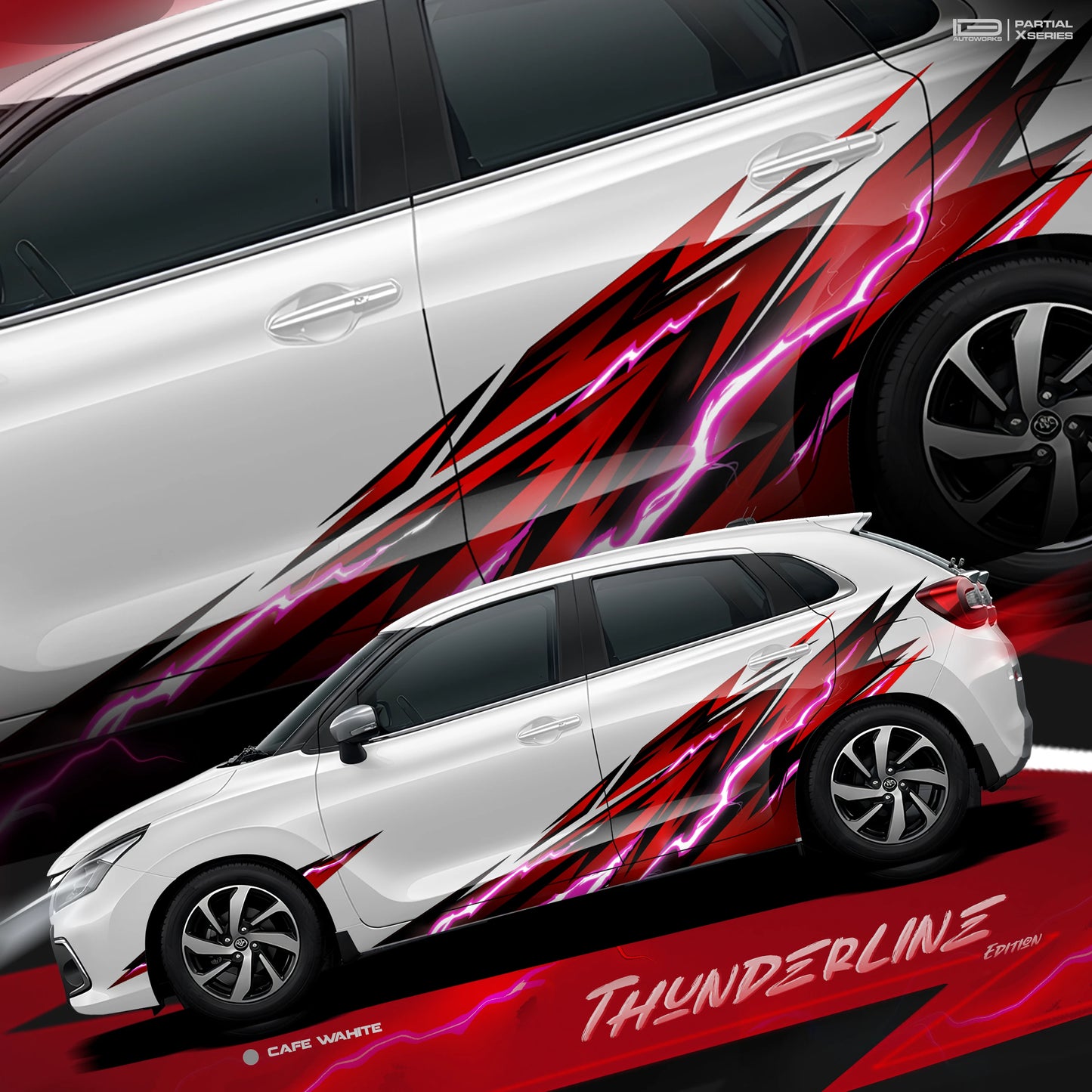 IDE Partial X Series – Thunderline Edition | Toyota Glanza