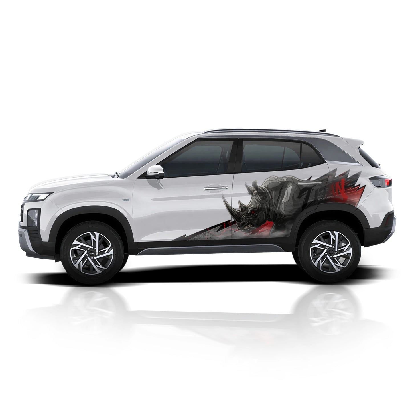 Rhino Edition Graphics for Hyundai Creta  IDE Partial X Series