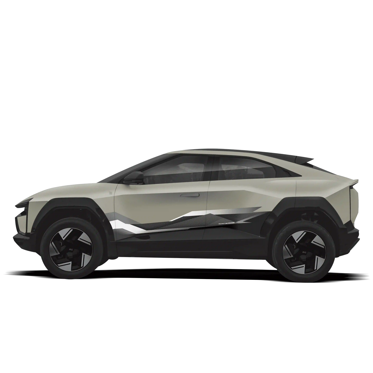Mute The Noise Edition Graphics for Mahindra BE6 black